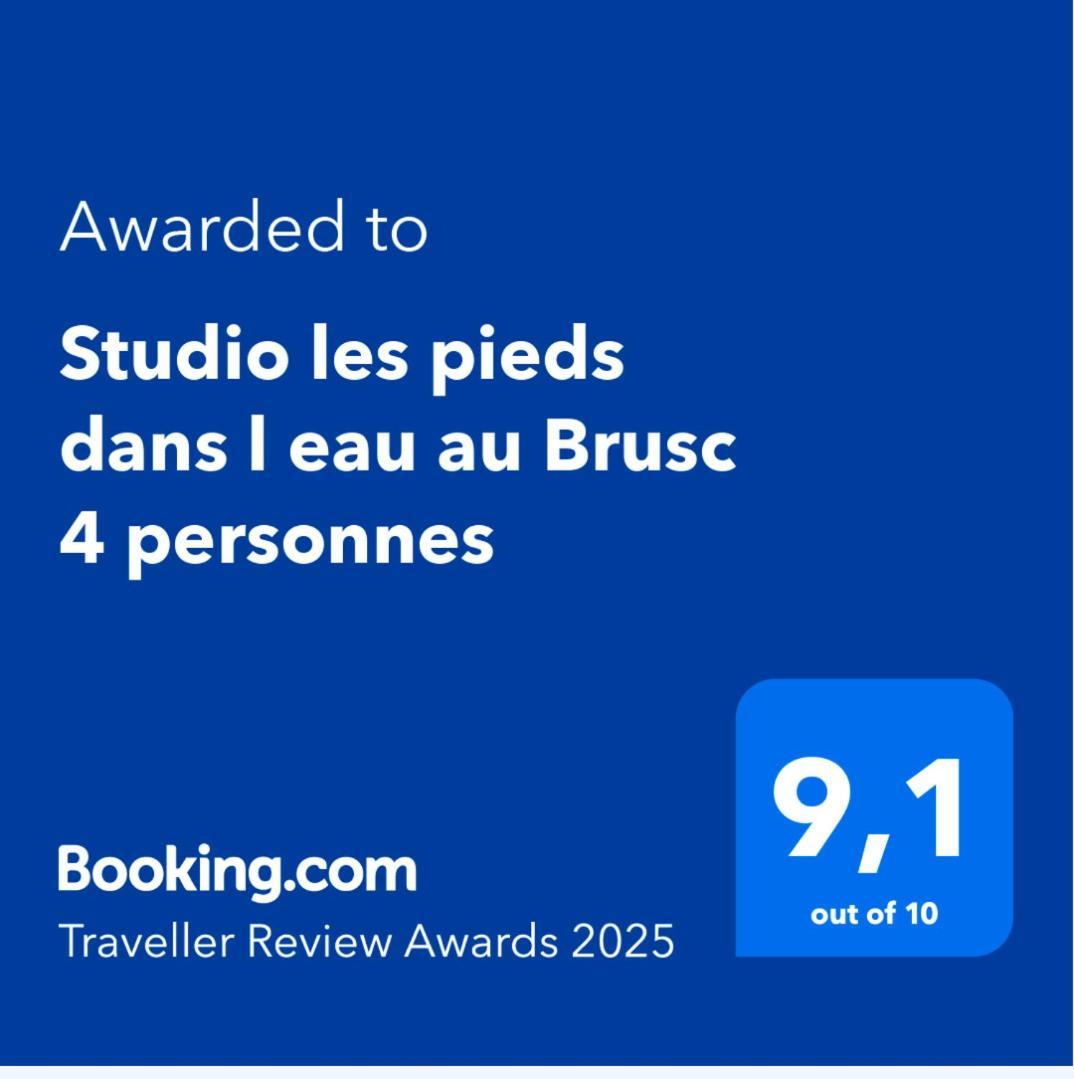 Studio Les Pieds Dans L Eau Au Brusc 4 Personnes Сикс-Фор-ле-Плаж Екстериор снимка